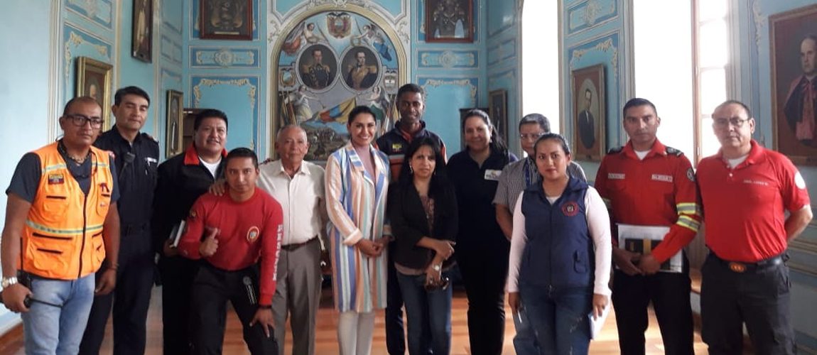 Municipalidad de Ibarra preparará a la ciudadanía en la prevención de desastres naturales