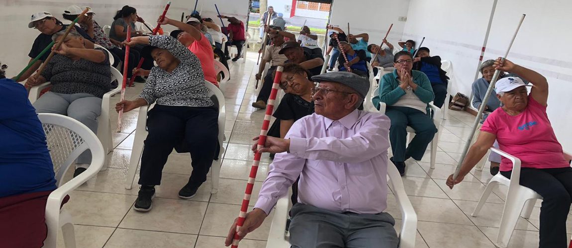 Municipio de Ibarra presta servicios a personas de la tercera edad