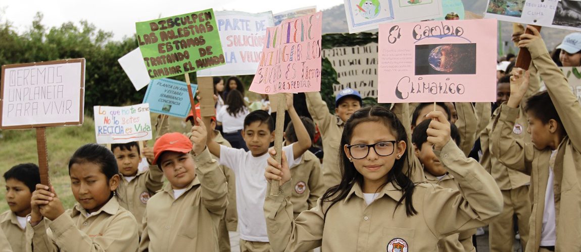 Ibarra se une a la protesta global para combatir el cambio climático