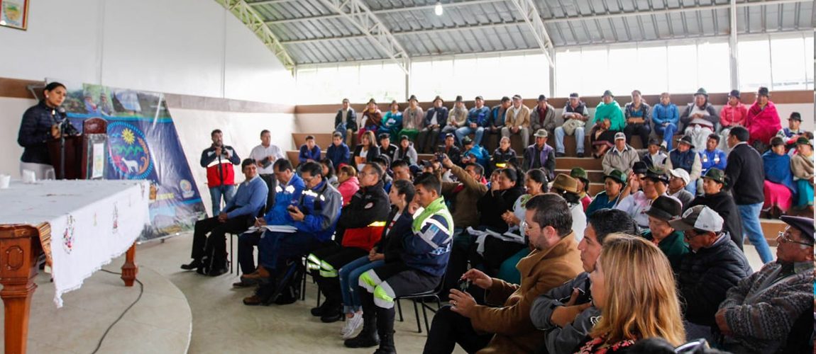 Autoridades municipales llegaron hasta Angochagua para conocer y resolver los problemas de esta parroquia