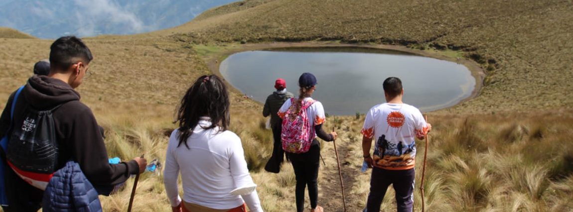 Trekking cubilche activa el turismo y la economía rural en la Parroquia La Esperanza