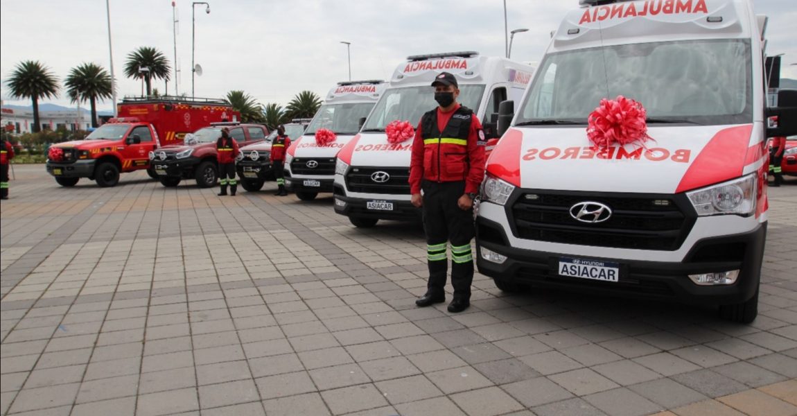 CUERPO DE BOMBEROS IBARRA CUENTA CON VEHÍCULOS Y EQUIPAMIENTO MODERNO