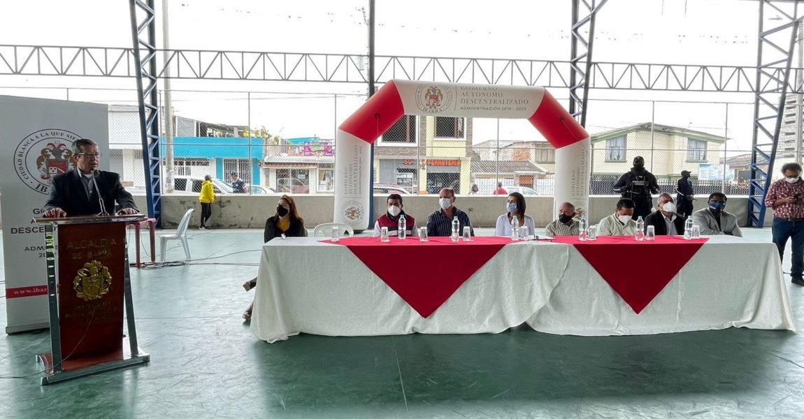 INAUGURAMOS SISTEMAS DE ALARMAS COMUNITARIAS PARA LOS BARRIOS DE IBARRA