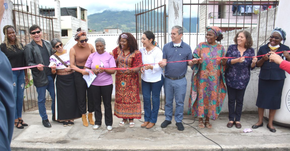 ENTREGAMOS LA CASA A LAS MUJERES DE LA CONAMUNE DE LA PARROQUIA DE ALPACHACA