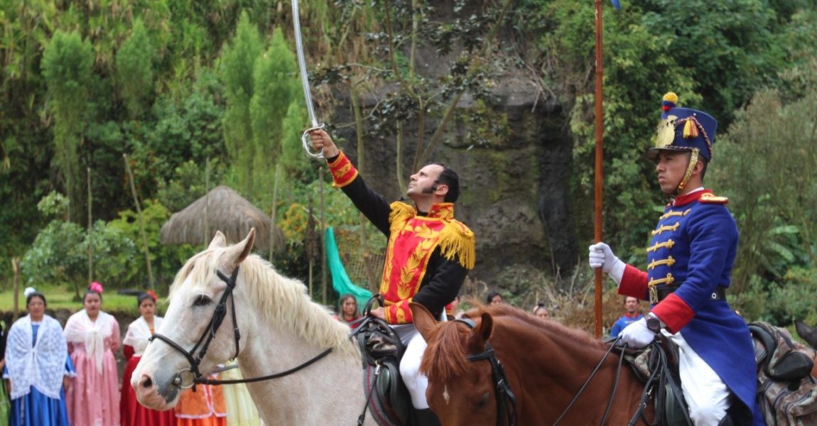 VOLVIÓ LA ESCENIFICACIÓN DE LA BATALLA DE IBARRA