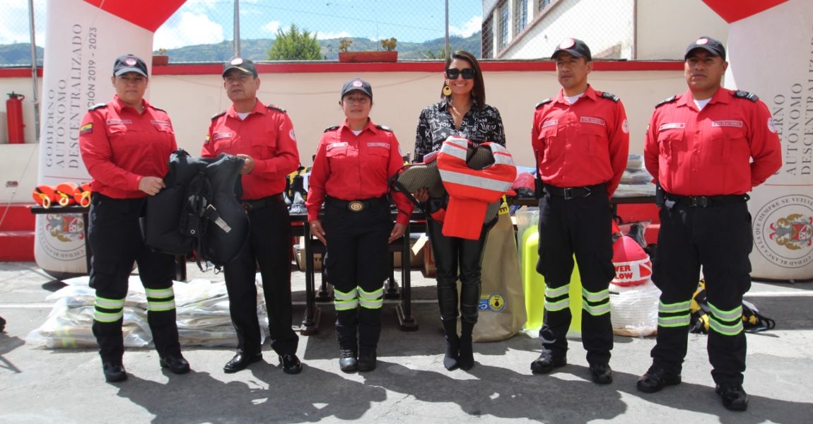 MUNICIPIO INVIERTE RECURSOS PARA LA ATENCIÓN DE EMERGENCIAS QUE BRINDA EL CUERPO DE BOMBEROS