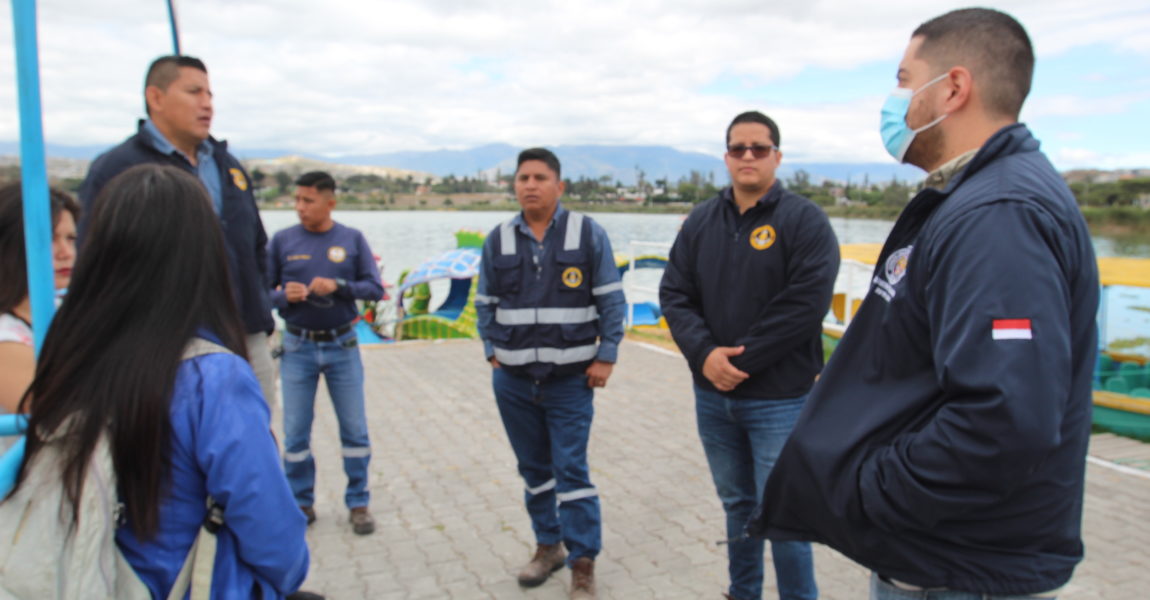 MUNICIPIO DE IBARRA CONSIGUE APOYO DE LA ARMADA DEL ECUADOR PARA LA RECUPERACIÓN DE LA LAGUNA DE YAHUARCOCHA