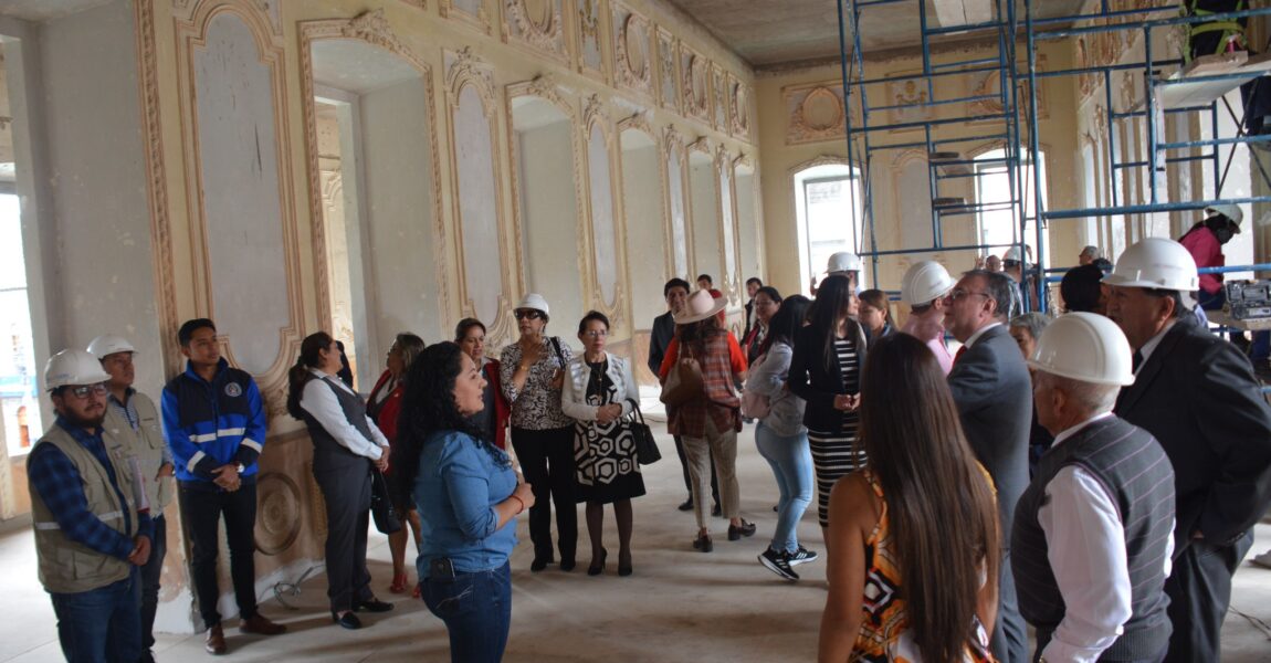 EX EDIFICIO DEL TEODORO GÓMEZ DE LA TORRE SE ENTREGA EN UN 80% DE RESTAURACIÓN, OBRA HISTÓRICA