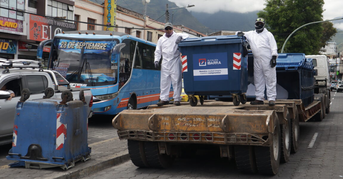 NUEVOS CONTENEDORES PARA EL CENTRO DE LA CIUDAD.