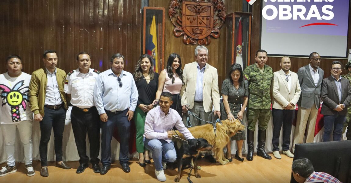 La Alcaldía de Ibarra realizó el lanzamiento de trámites digitales y firmó ocho convenios de cooperación interinstitucional