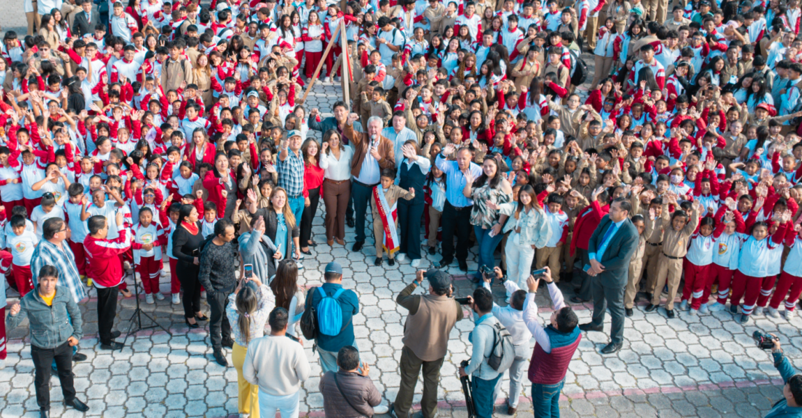 Alcaldía de Ibarra mejora infraestructura en dos Instituciones Educativas del cantón.