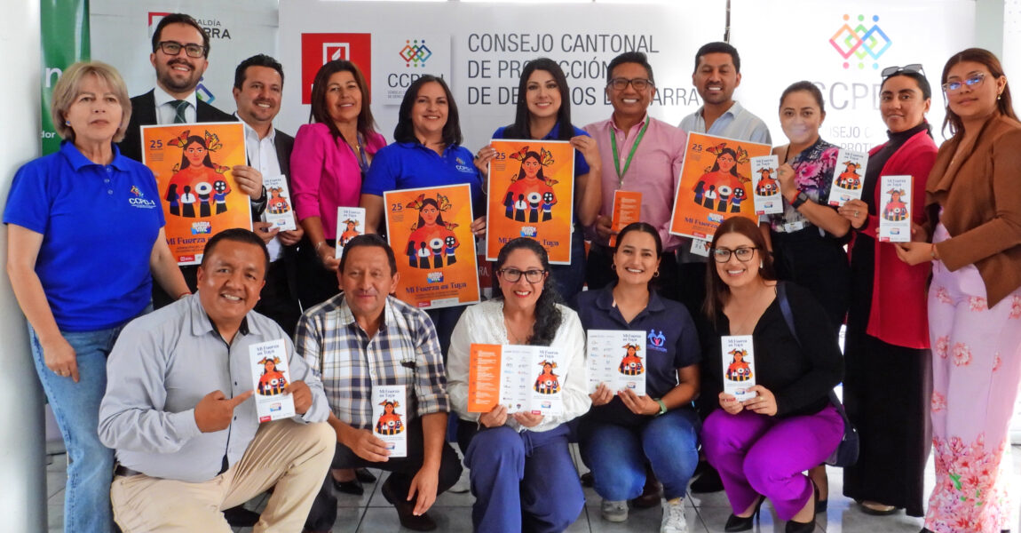 Municipio de Ibarra lanza agenda “Mi Fuerza es Tuya – II Edición” para los 16 Días de Activismo contra la Violencia de Género