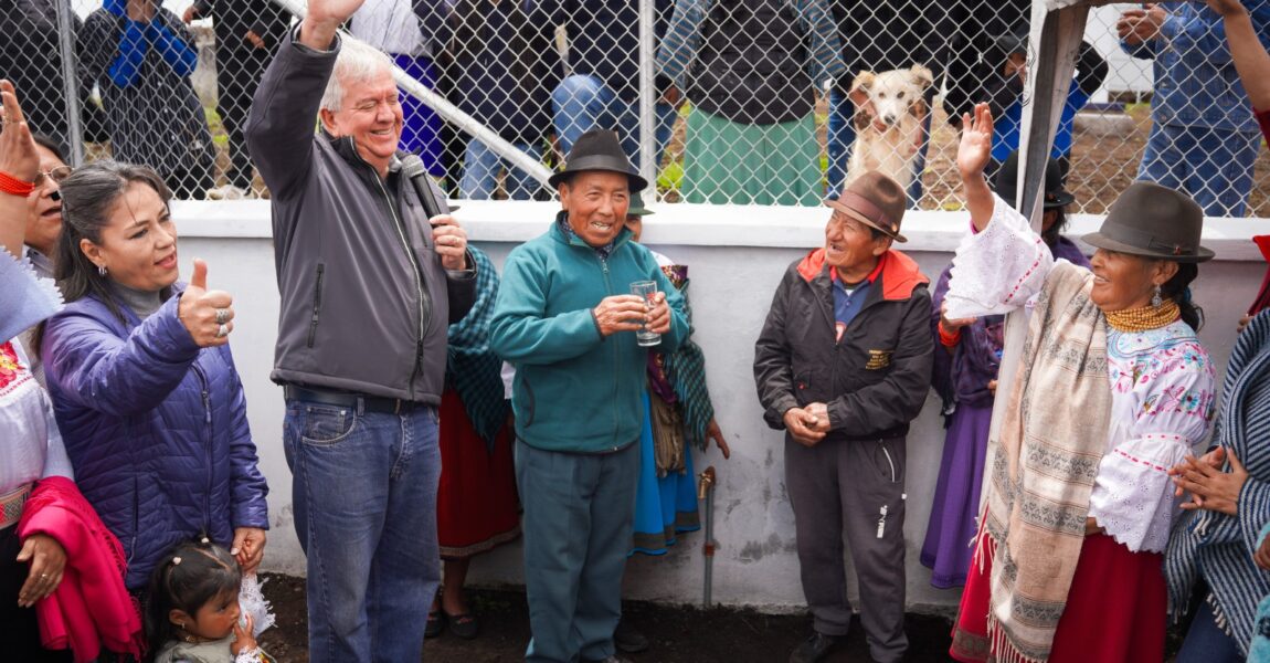 HABITANTES DE COCHAS LA MERCED LA MAGDALENA, RECIBEN AGUA SEGURA Y CAMBIAN SUS CONDICIONES DE VIDA